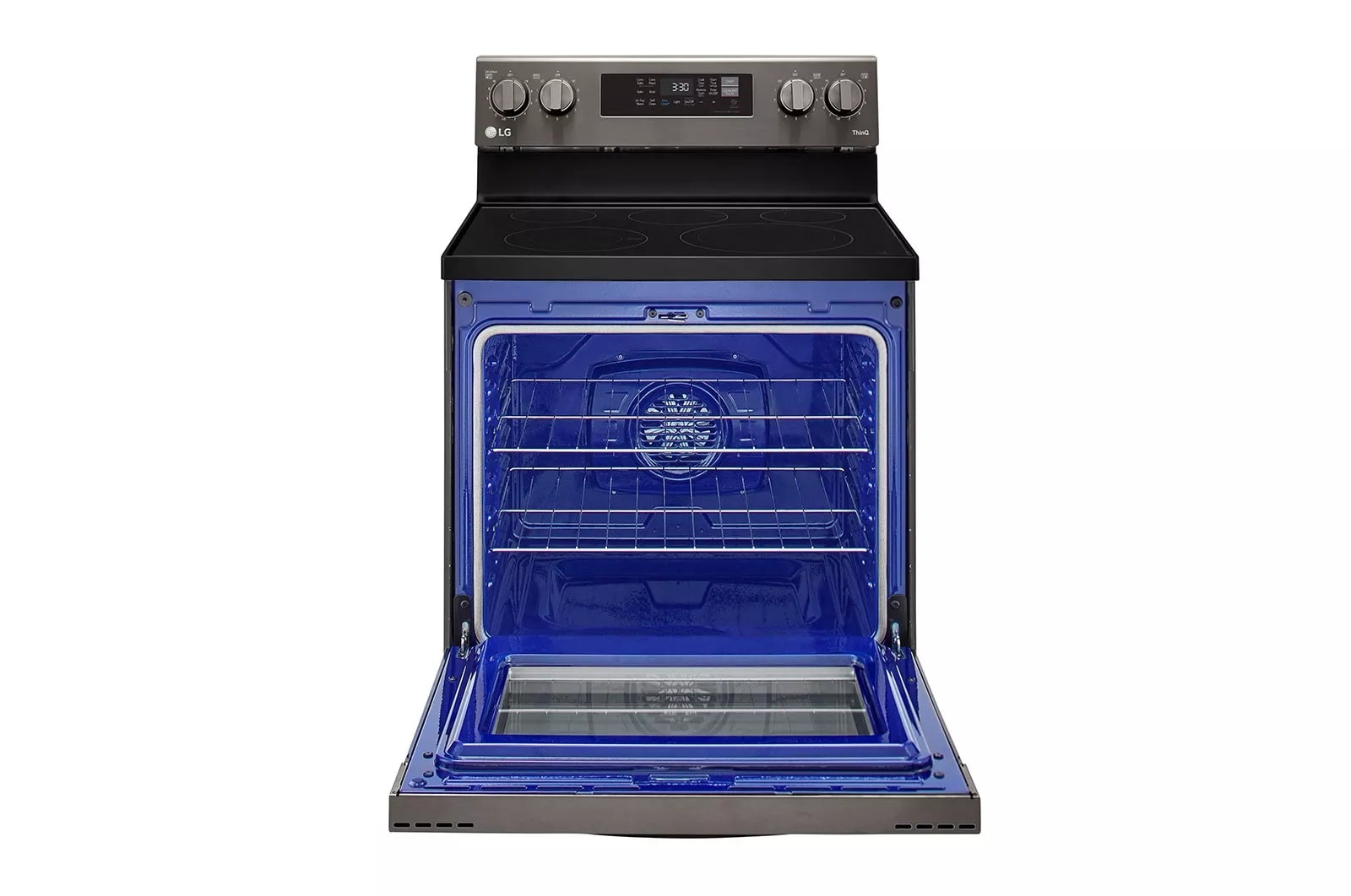 LG 6.3 cu. ft. Smart Wi-Fi Enabled Fan Convection Electric Range with Air Fry & EasyClean®