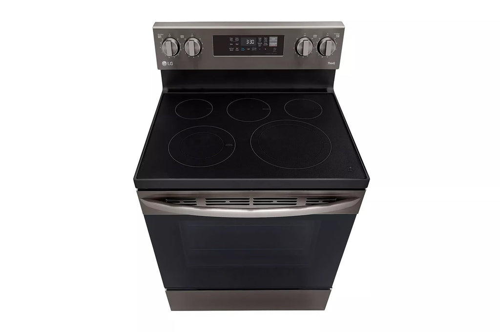 LG 6.3 cu. ft. Smart Wi-Fi Enabled Fan Convection Electric Range with Air Fry & EasyClean®