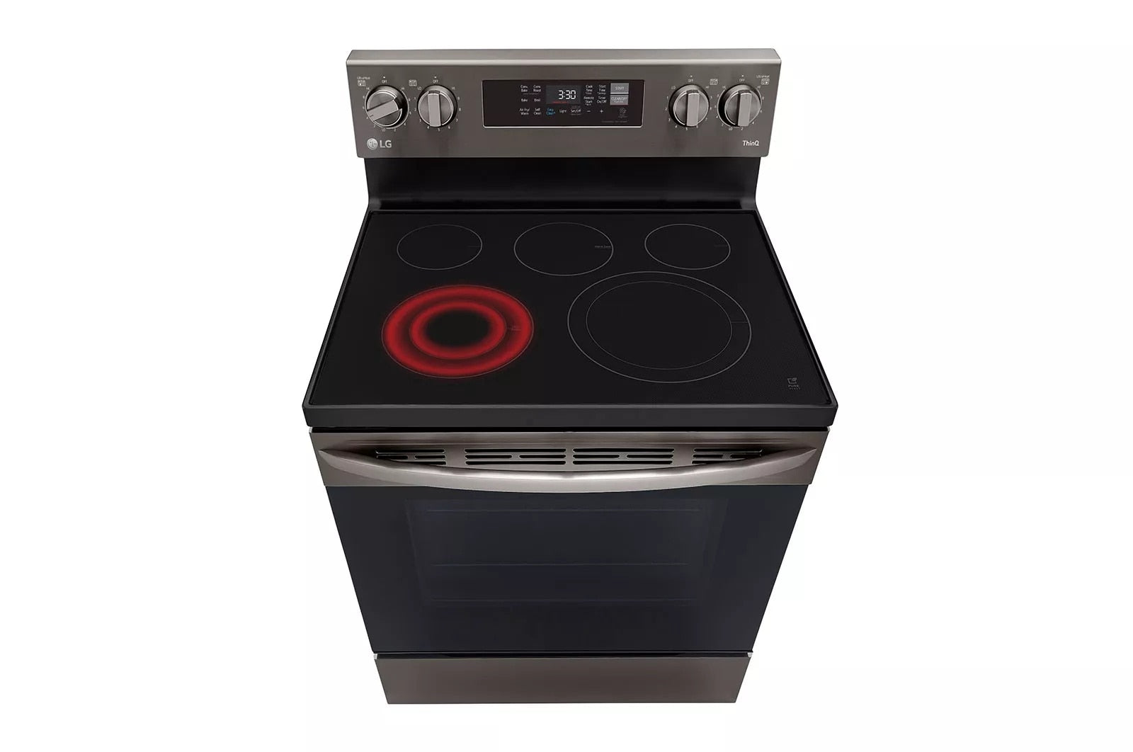 LG 6.3 cu. ft. Smart Wi-Fi Enabled Fan Convection Electric Range with Air Fry & EasyClean®