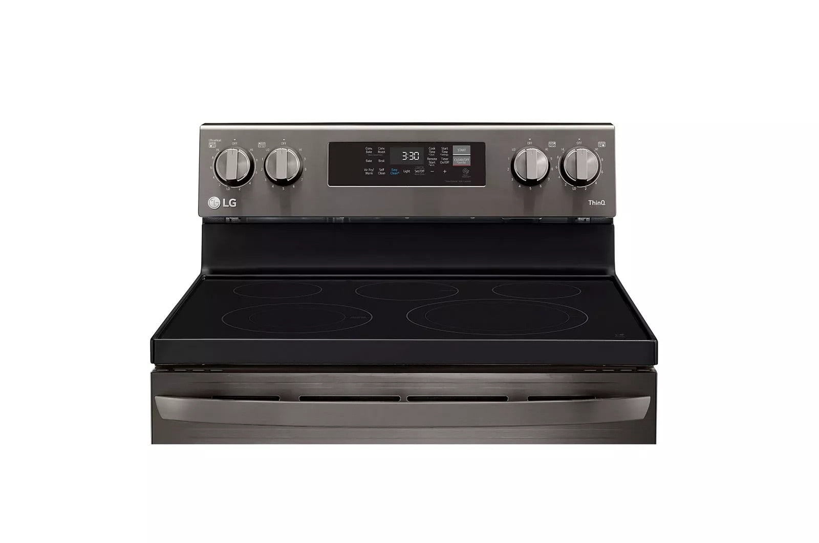 LG 6.3 cu. ft. Smart Wi-Fi Enabled Fan Convection Electric Range with Air Fry & EasyClean®