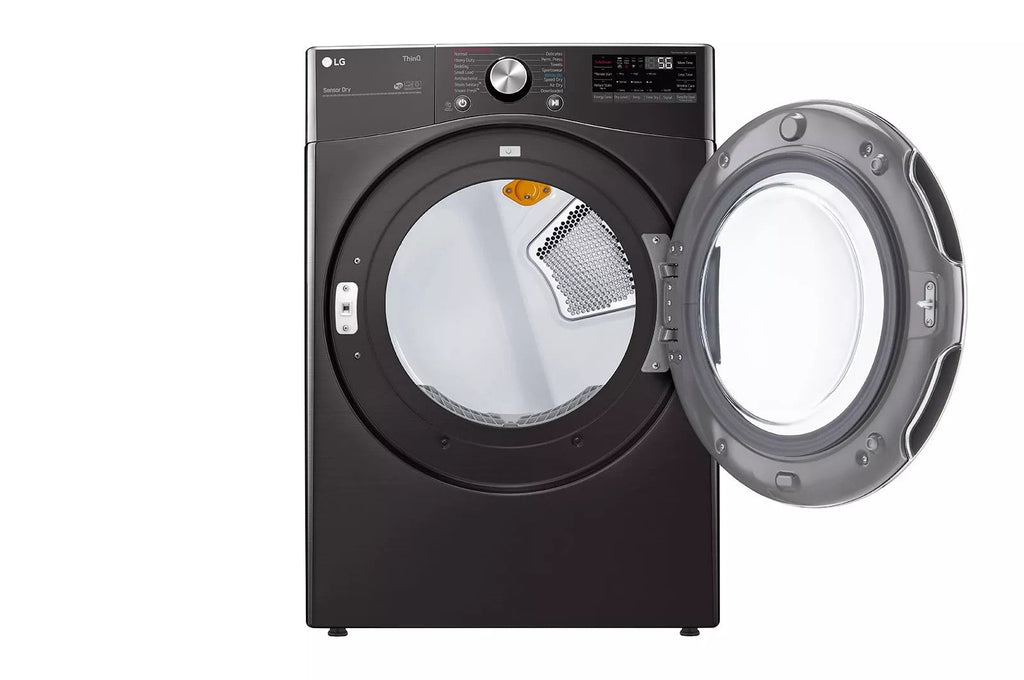 LG 7.4 cu. ft. Ultra Large Capacity Smart Wi-Fi Enabled Front Load Electric Dryer with TurboSteam™ and Built-In Intelligence