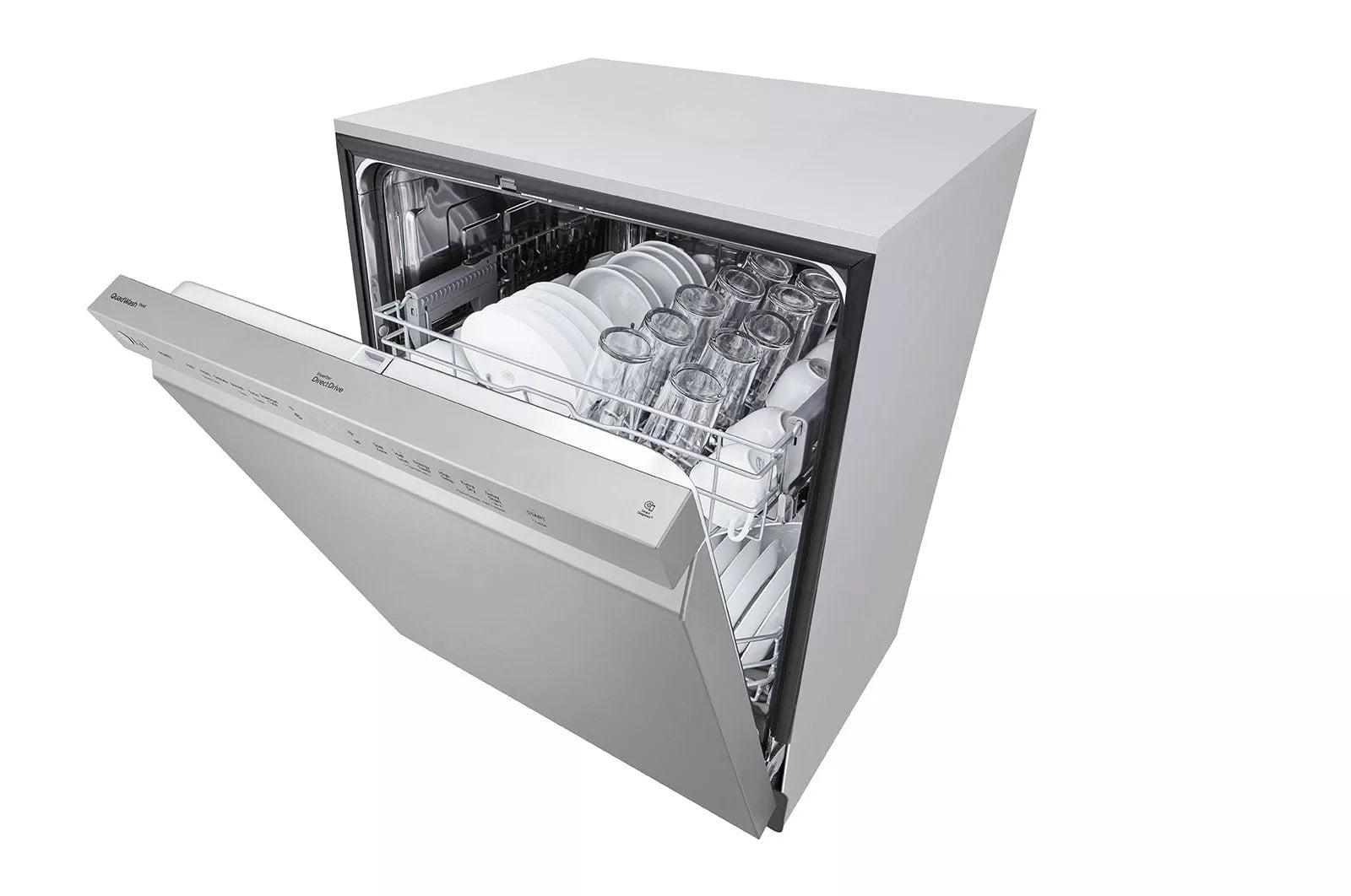 LG 24-inch Wide Front Control Dishwasher in Stainless Steel - ADFD5448AT