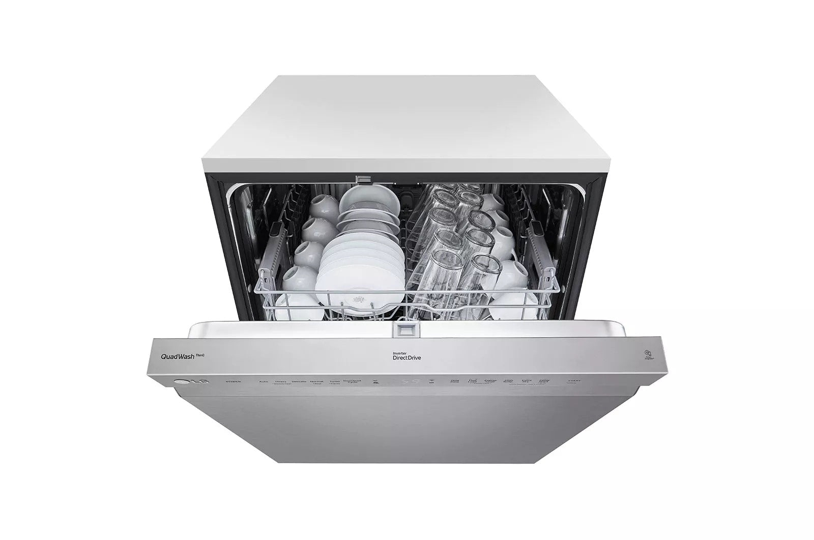 LG 24-inch Wide Front Control Dishwasher in Stainless Steel - ADFD5448AT