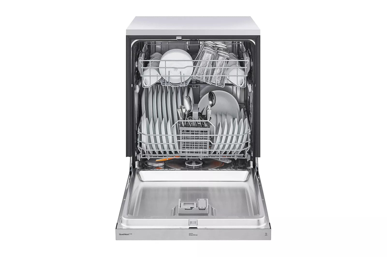 LG 24-inch Wide Front Control Dishwasher in Stainless Steel - ADFD5448AT