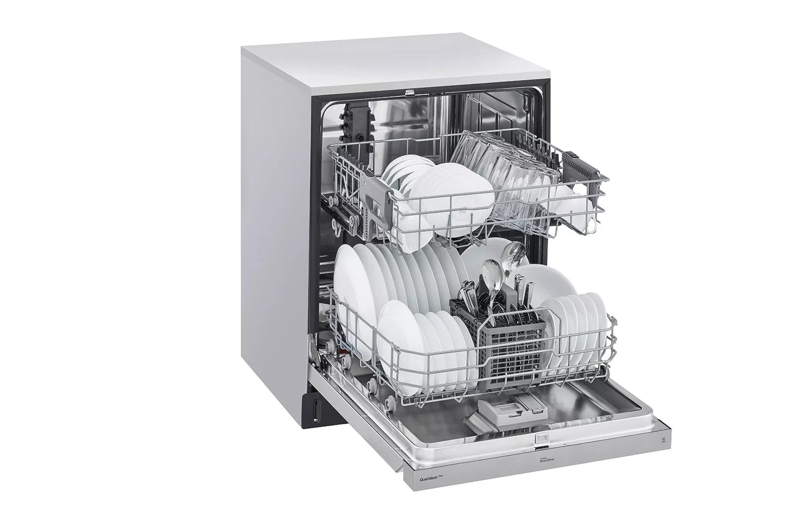 LG 24-inch Wide Front Control Dishwasher in Stainless Steel - ADFD5448AT