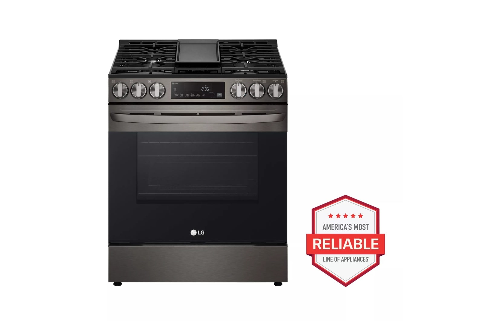 LG 30" Slide-In Gas Range - 5.8 cu. ft. - LSGL5833D