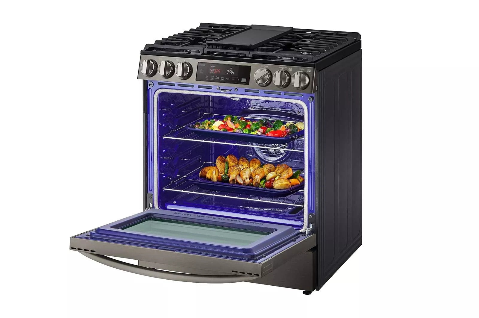 LG 30" Slide-In Gas Range - 5.8 cu. ft. - LSGL5833D