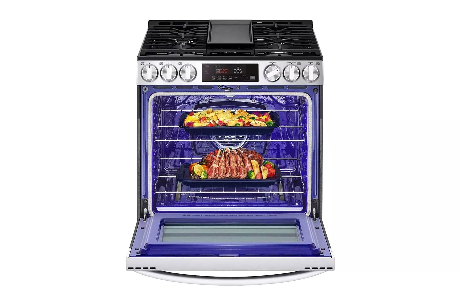 LG 30" Slide-In Gas Range - 5.8 cu. ft. - LSGL5833F