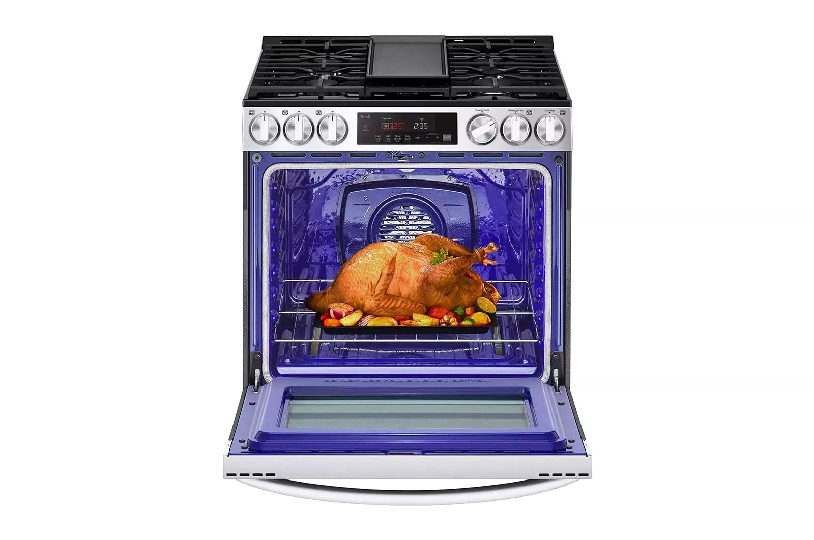LG 30" Slide-In Gas Range - 5.8 cu. ft. - LSGL5833F