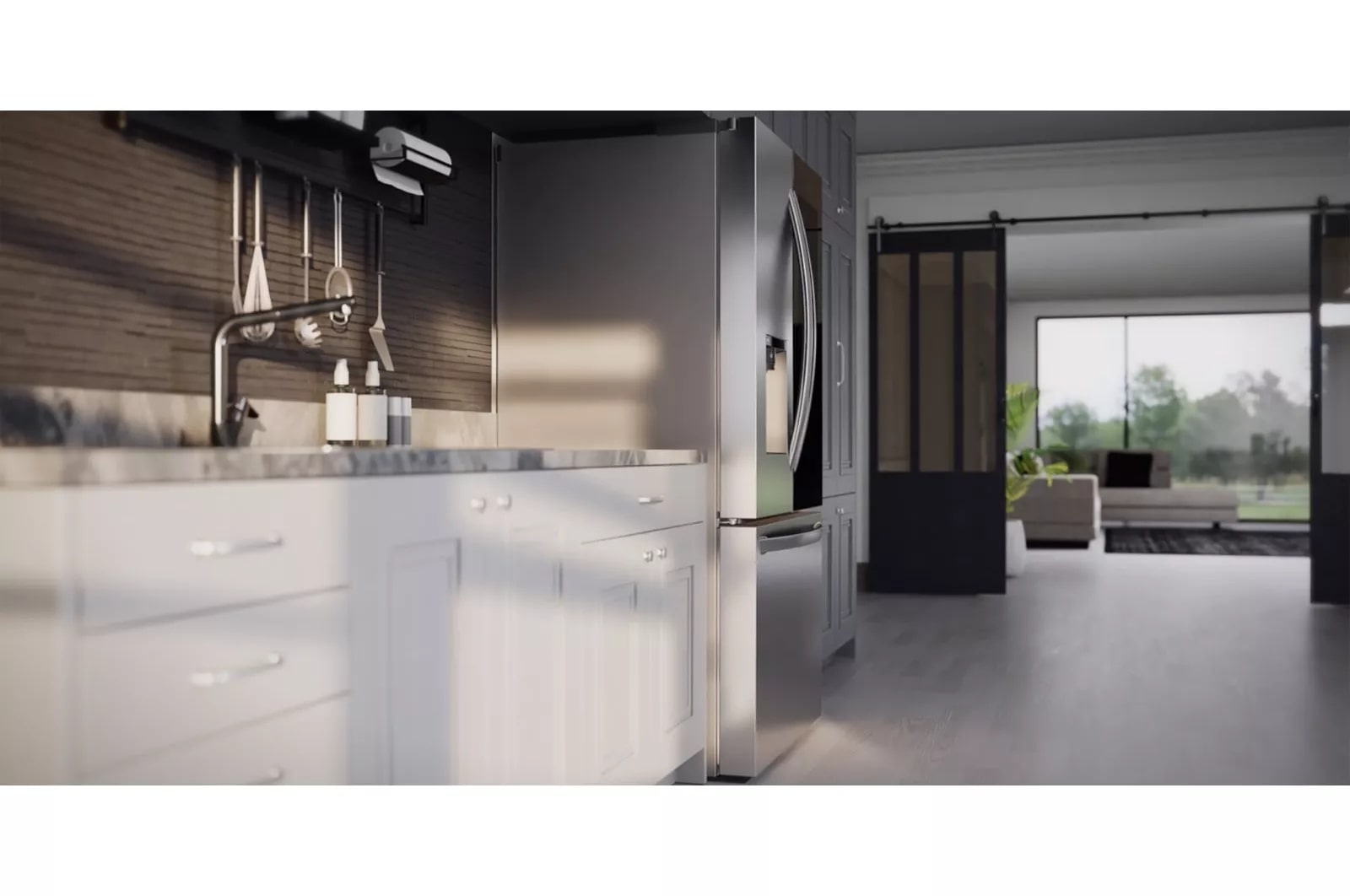 LG 26 cu. ft. Smart InstaView® Counter-Depth MAX™ French Door Refrigerator