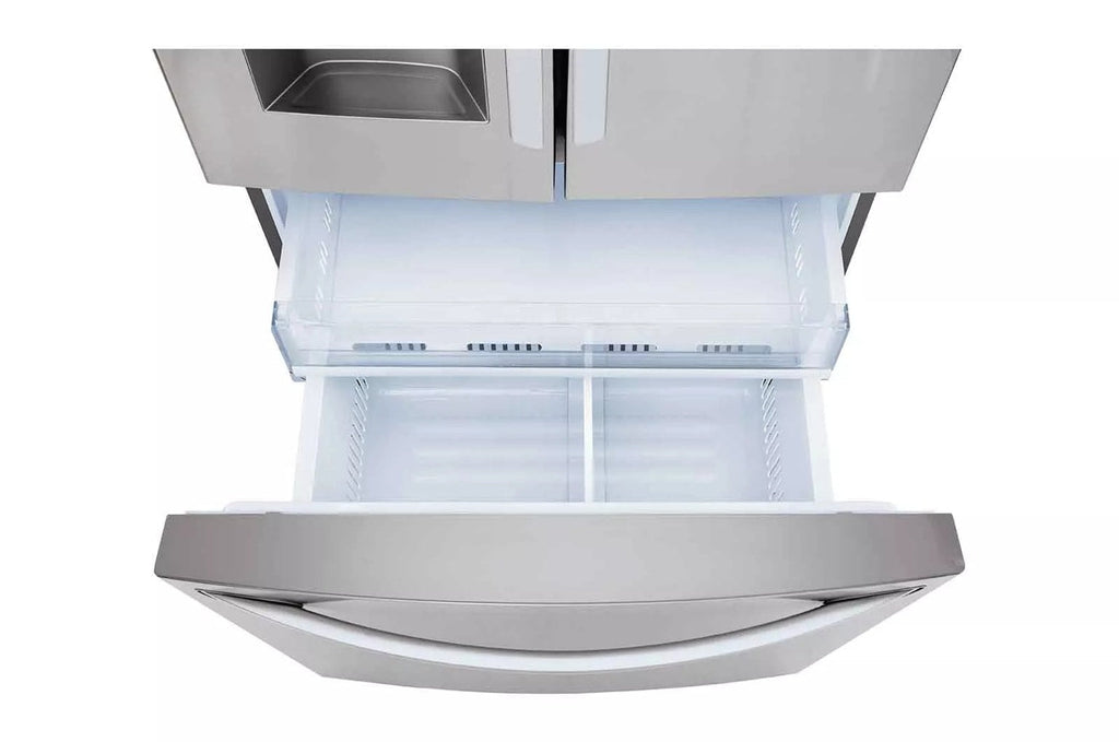 LG 28 cu. ft. 3 Door French Door, Standard Depth, Ice and Water with Single Ice Maker