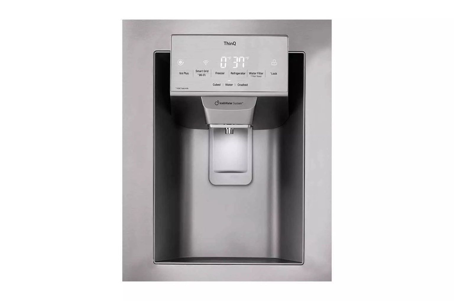 LG 28 cu. ft. 3 Door French Door, Standard Depth, Ice and Water with Single Ice Maker