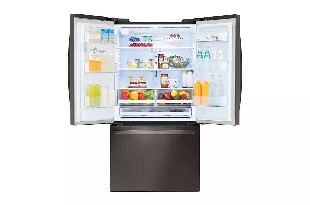 LG 28 cu.ft 3 Door French Door, Standard Depth, Ice and Water with Single Ice