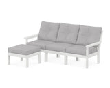 Vineyard 4-Piece Sectional with Ottoman