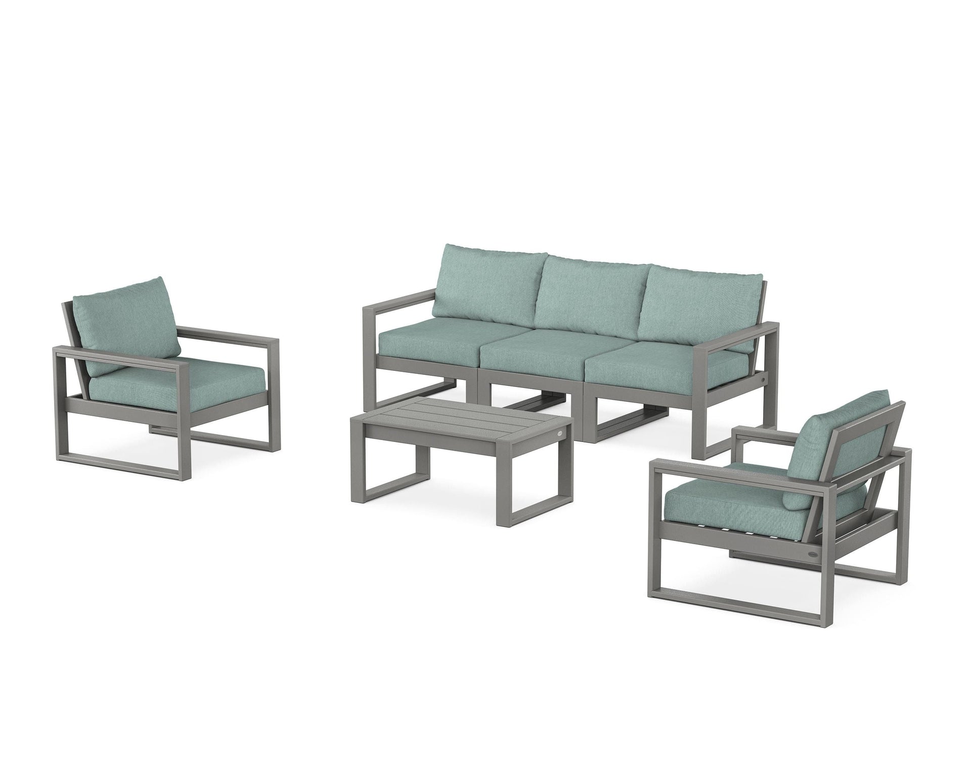 EDGE Sectional 4-Piece Deep Seating Set with Sofa