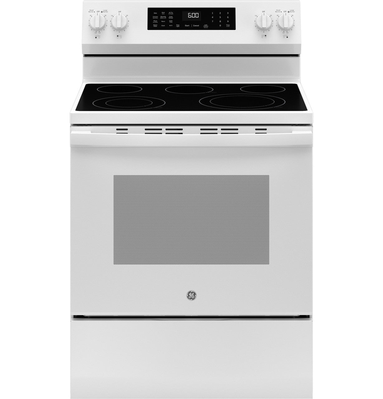 GE® ENERGY STAR® 30" Free-Standing Electric Convection Range with No Preheat Air Fry and EasyWash™ Oven Tray