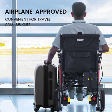 Metro Mobility iTravel Lite Electric Wheelchair 24V 4 MPH 10 Mile Range New