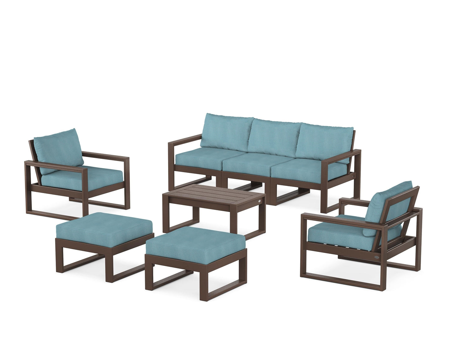 EDGE Sectional 8-Piece Lounge Sofa Set