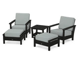 Harbour 5-Piece Deep Seating Chair Set