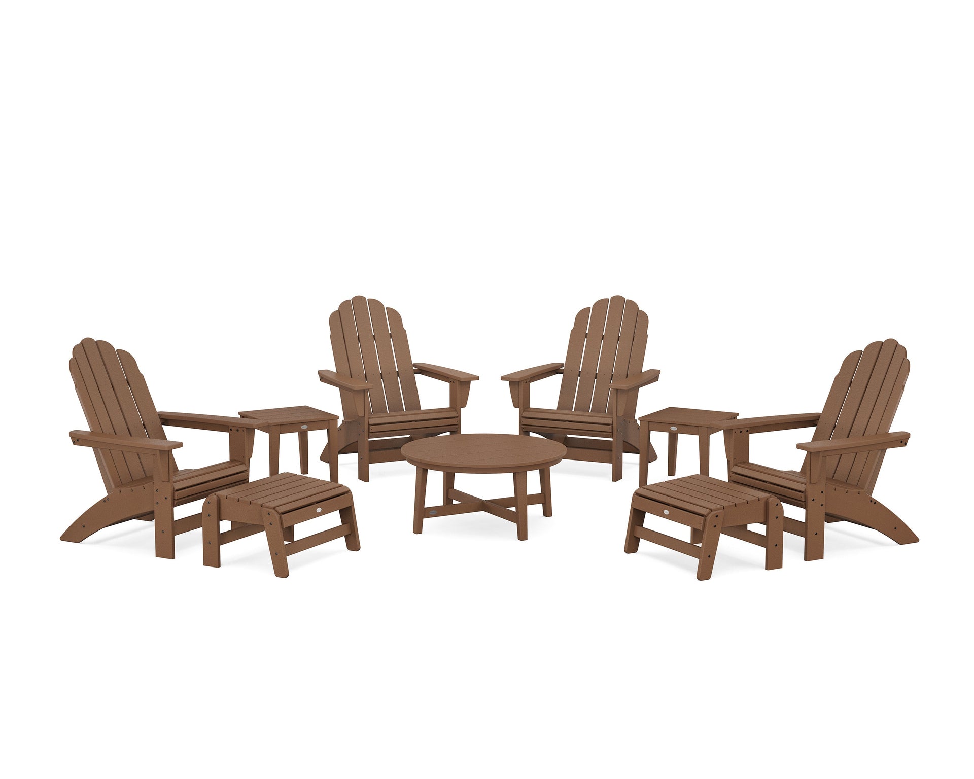 Vineyard Grand Adirondack 9-Piece Conversation Set