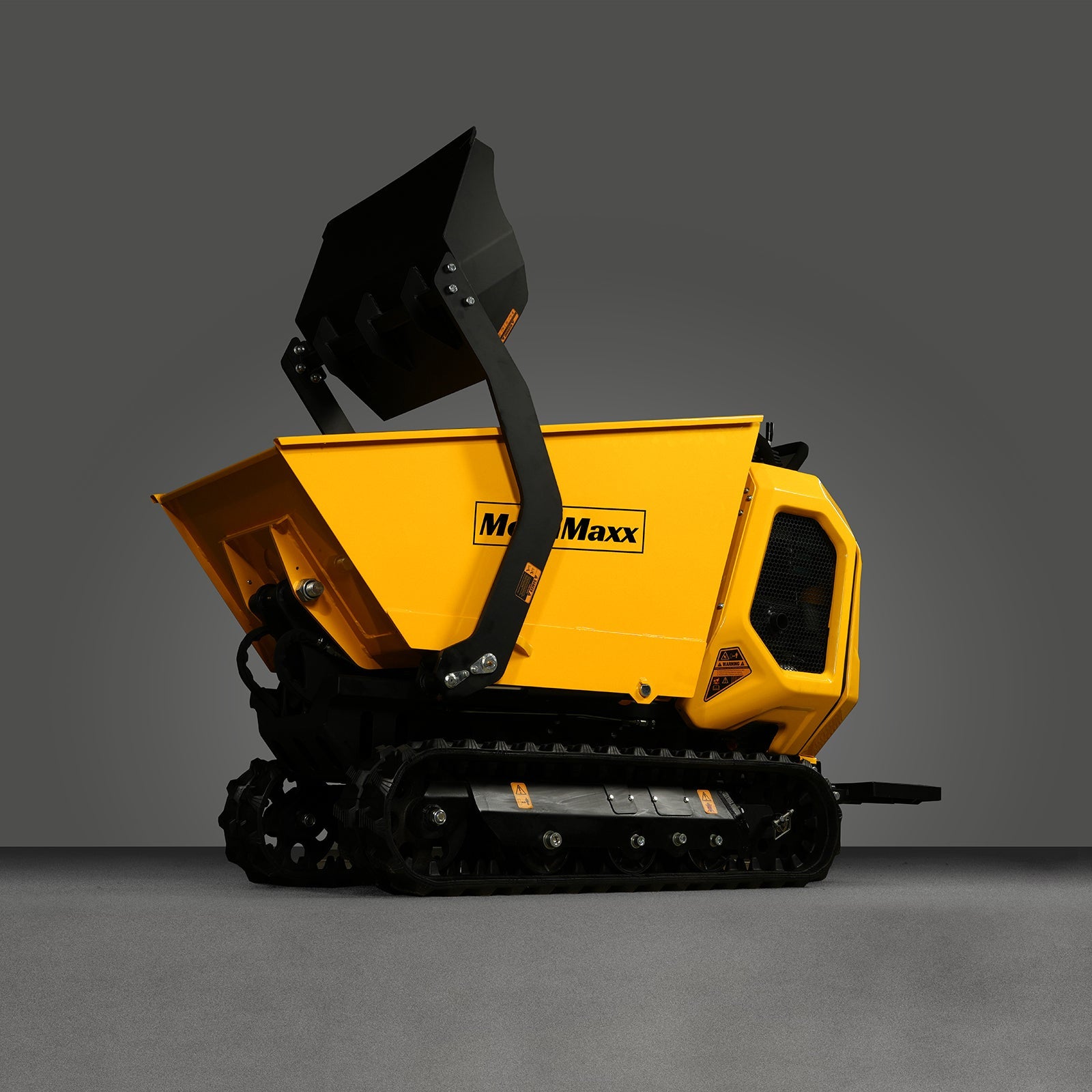 1800lb 420cc  E-start Gas Engine Stand-ON Hydraulic Track Dumper with Self-Loading ,  T80