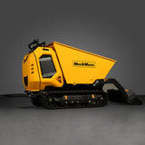 1800lb 420cc  E-start Gas Engine Stand-ON Hydraulic Track Dumper with Self-Loading ,  T80