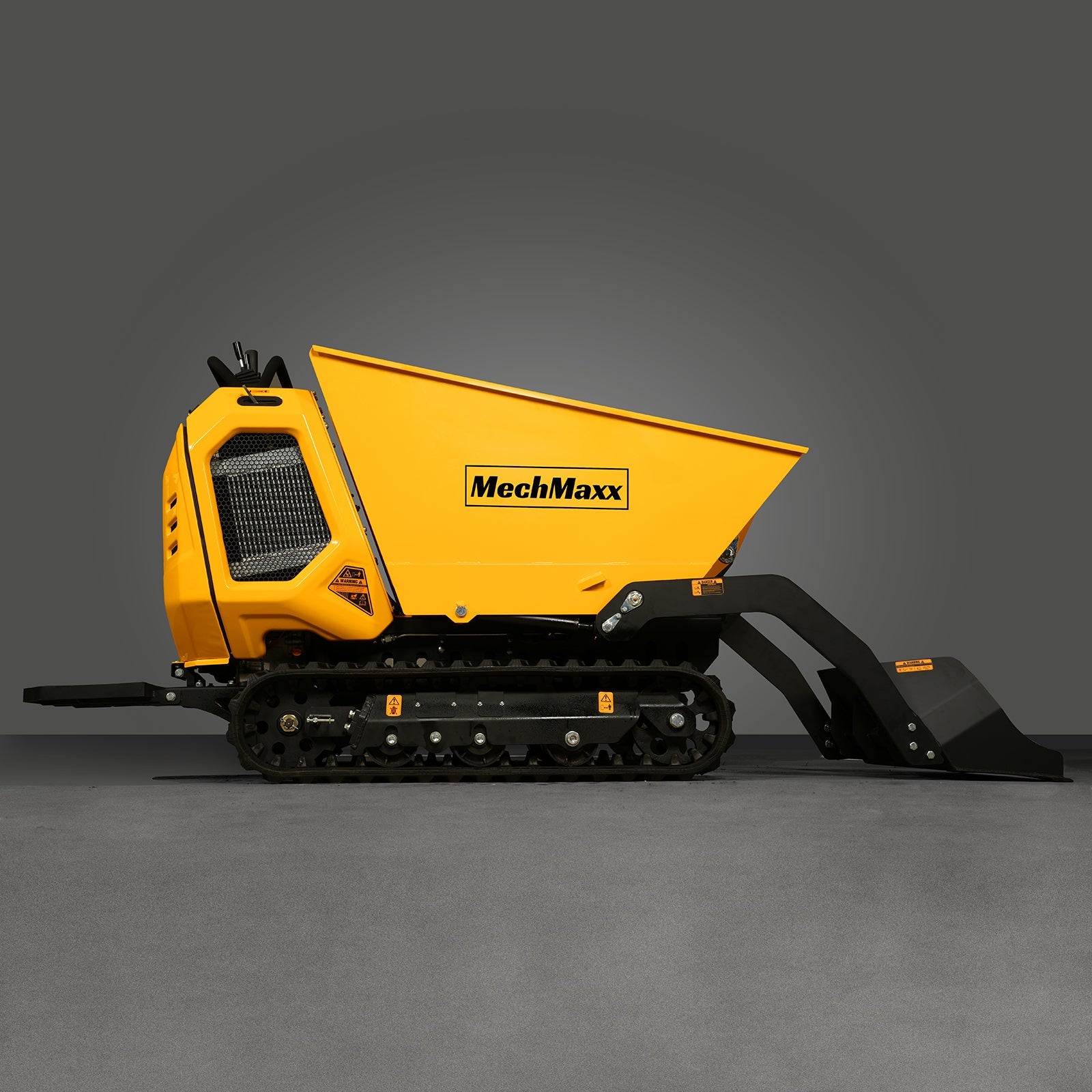 1800lb 420cc  E-start Gas Engine Stand-ON Hydraulic Track Dumper with Self-Loading ,  T80