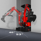 MechMaxx MEC10 Mini Excavator Compact HONDA GX390 Engine 65.7" Max Digging Depth 1 Ton 2280 lbs Operating Weight New