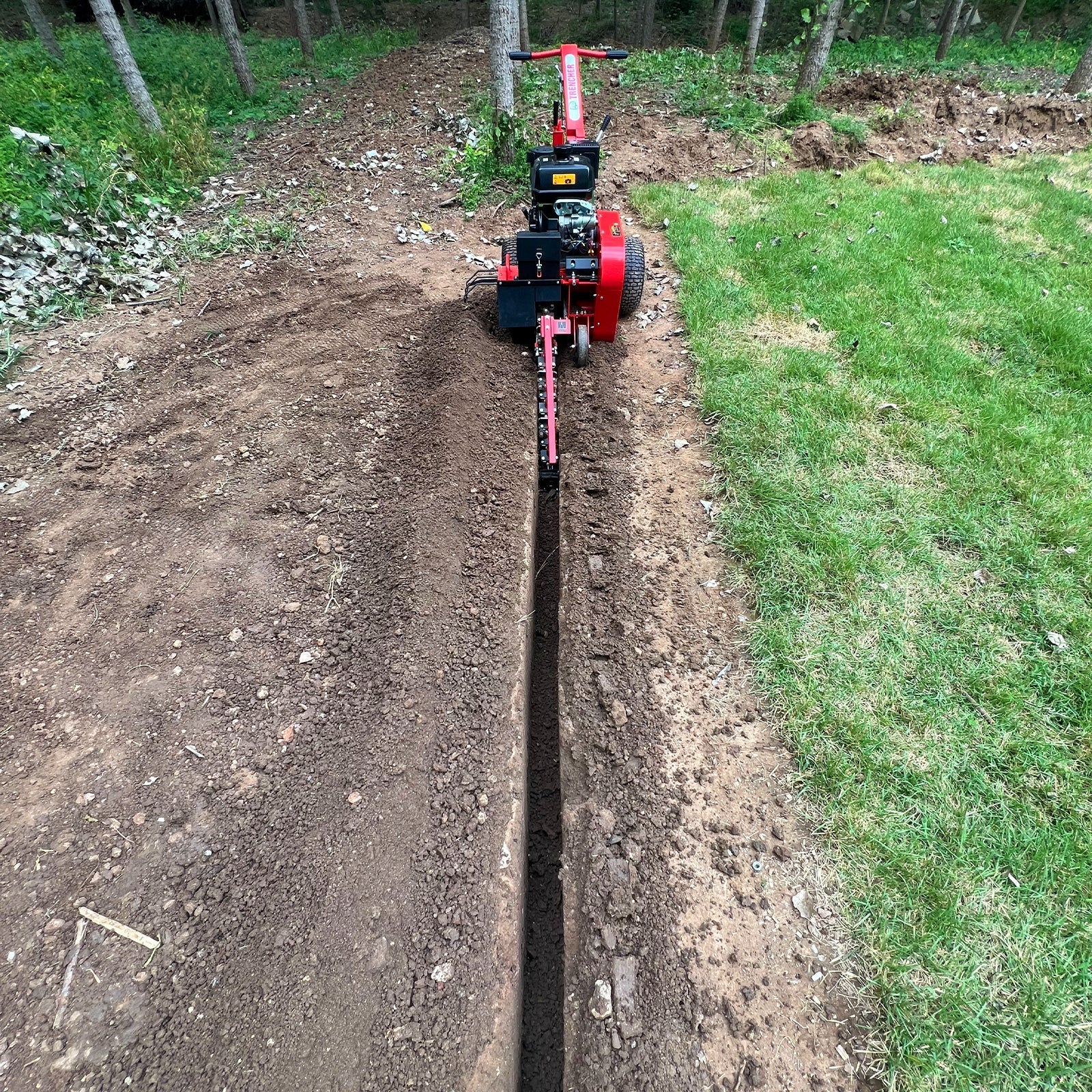 MechMaxx TCR1500 Mini Trencher 14HP 429cc KOHLER Electric Start 24" Ditching New