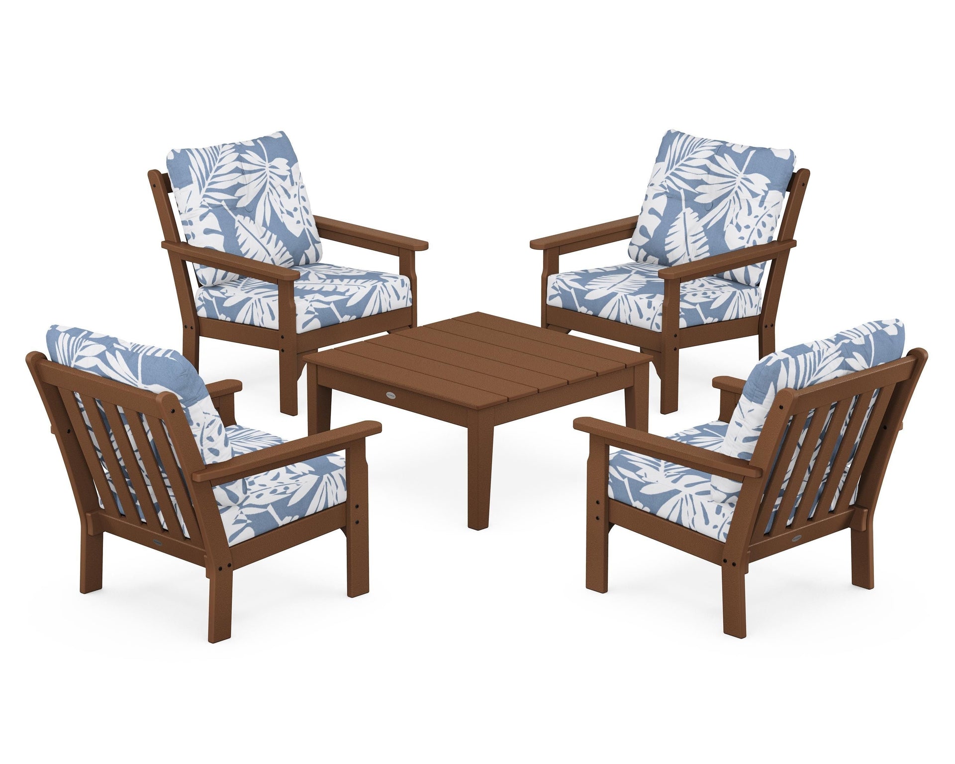 Vineyard 5-Piece Deep Seating Conversation Set