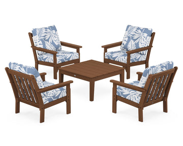 Vineyard 5-Piece Deep Seating Conversation Set