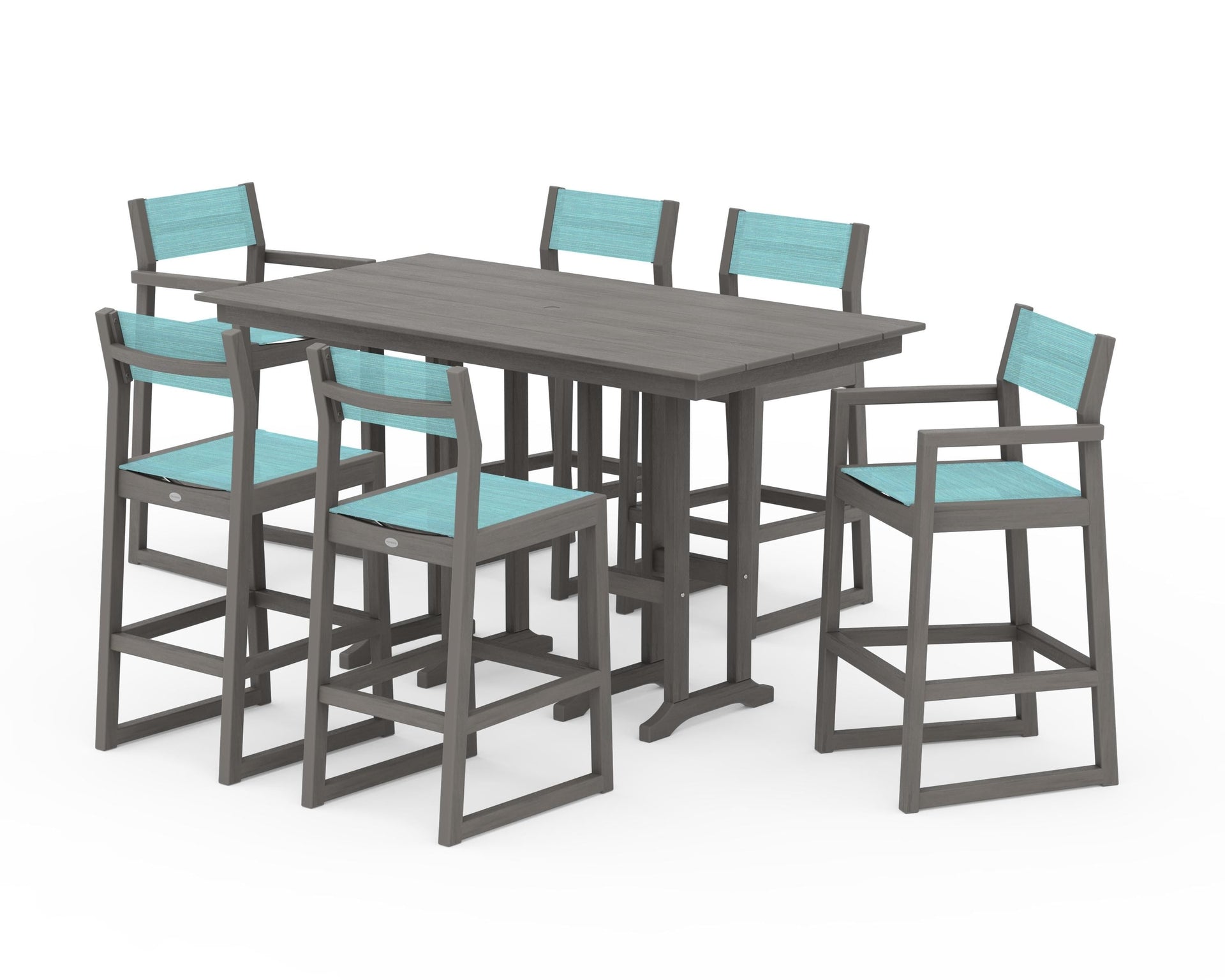 EDGE Sling 7-Piece Farmhouse Bar Set