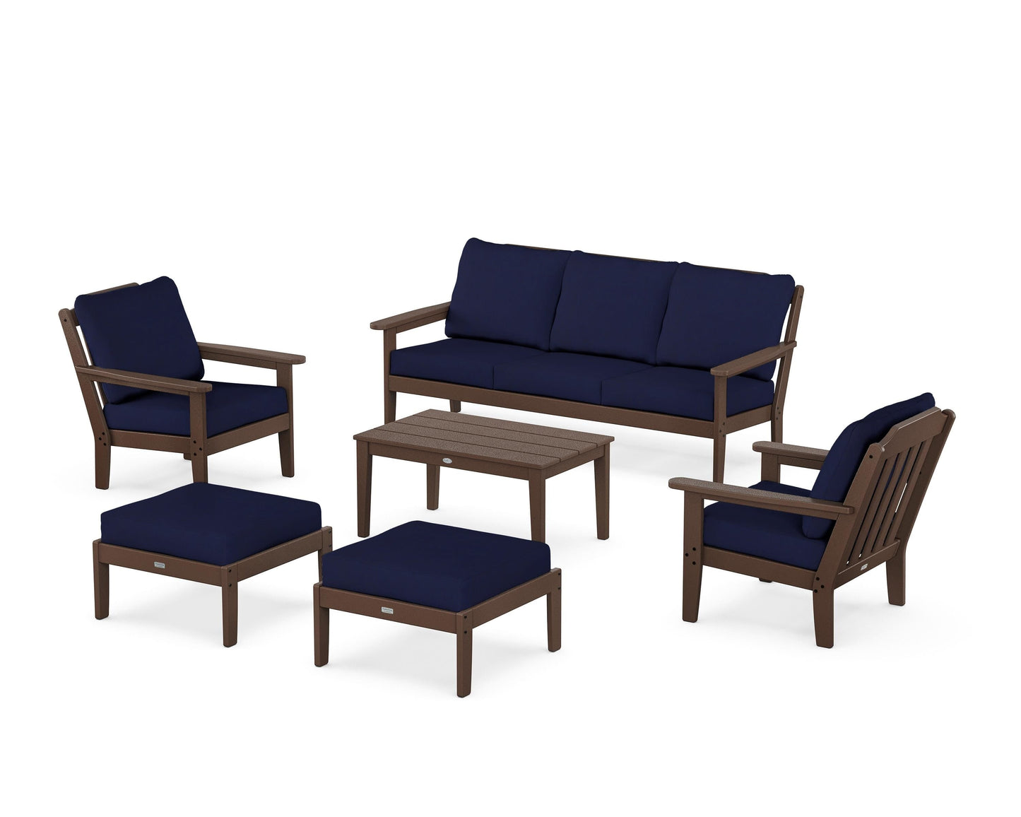 Cottage 6-Piece Lounge Sofa Set