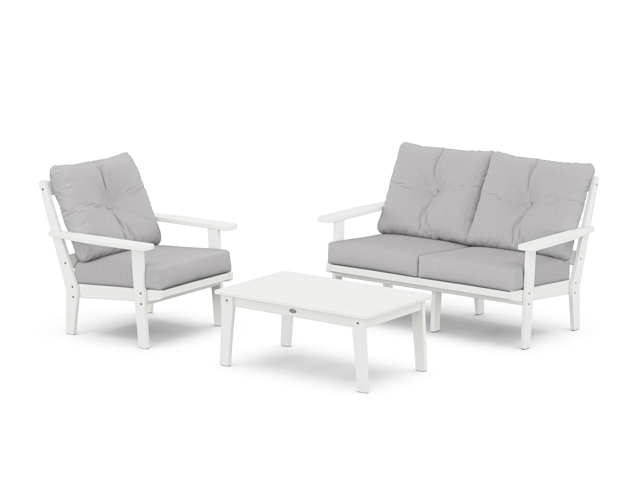 Prairie 3-Piece Deep Seating Set with Loveseat