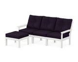 Vineyard 4-Piece Sectional with Ottoman