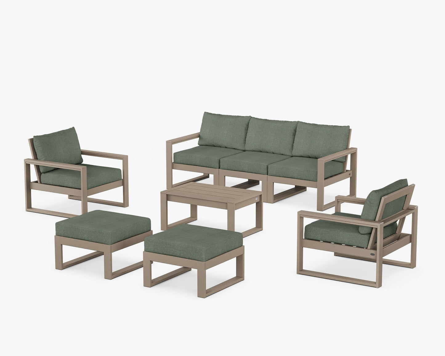 EDGE Sectional 8-Piece Lounge Sofa Set