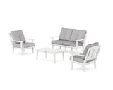 Mission 4-Piece Deep Seating Set with Loveseat