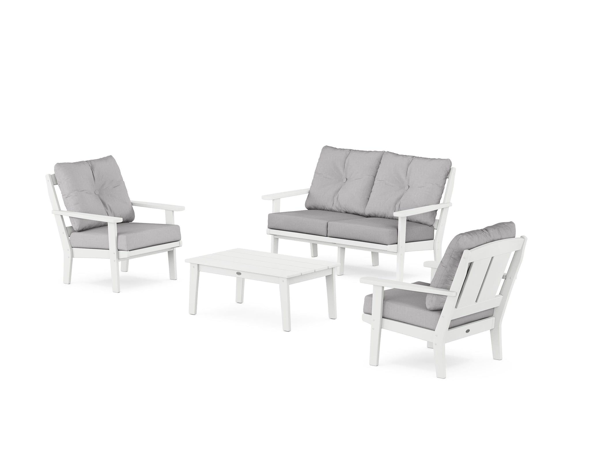 Mission 4-Piece Deep Seating Set with Loveseat