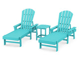 South Beach Chaise 3-Piece Set