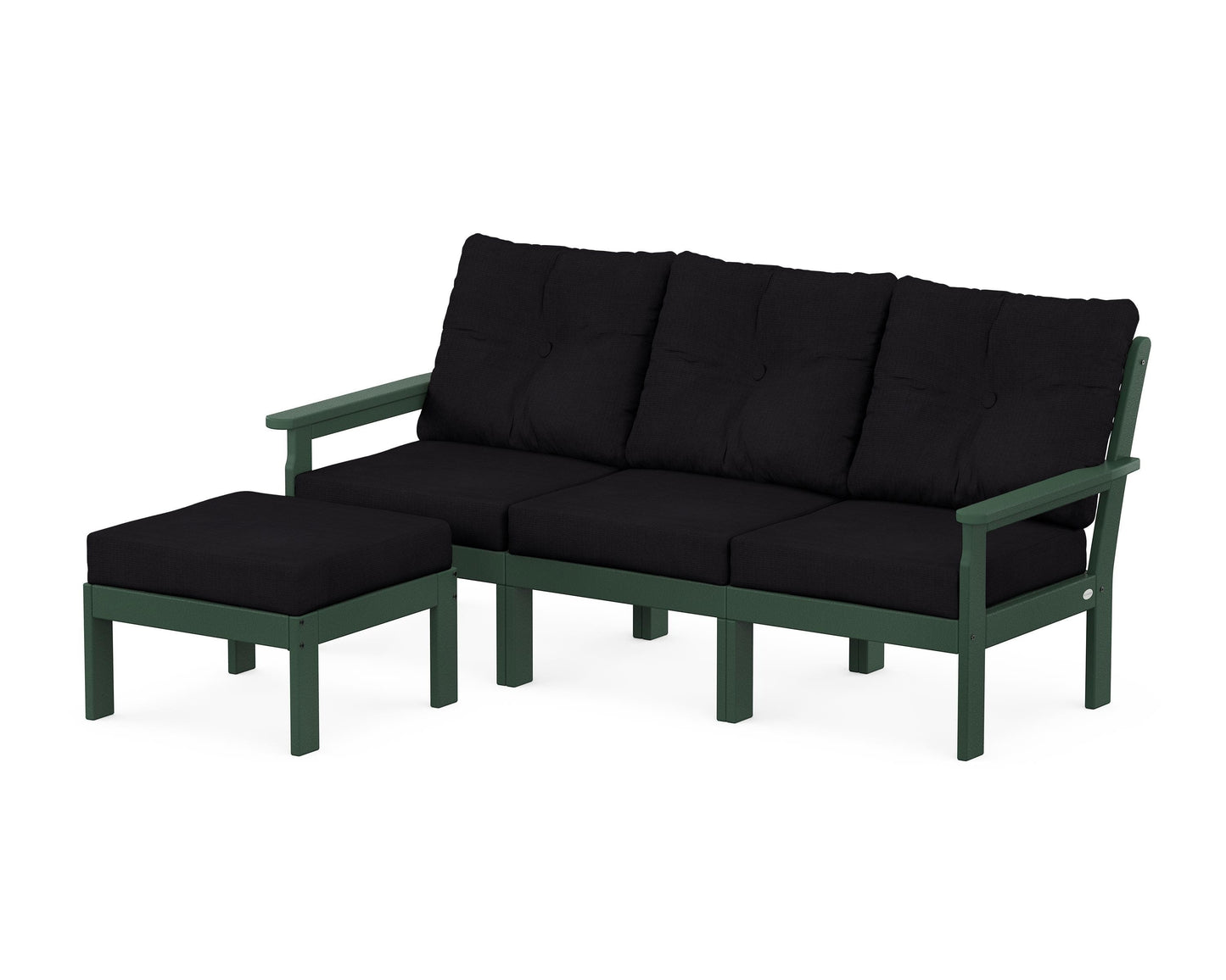 Vineyard 4-Piece Sectional with Ottoman