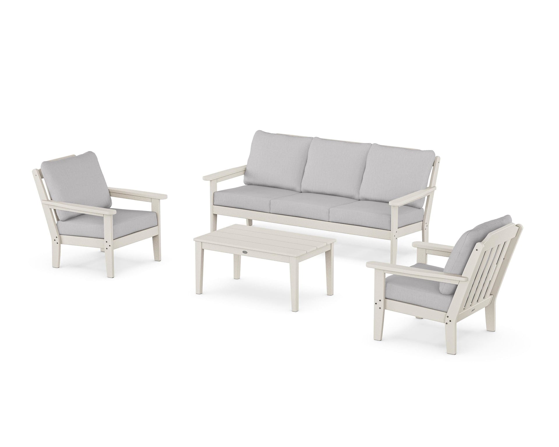 Cottage 4-Piece Deep Seating Set with Sofa
