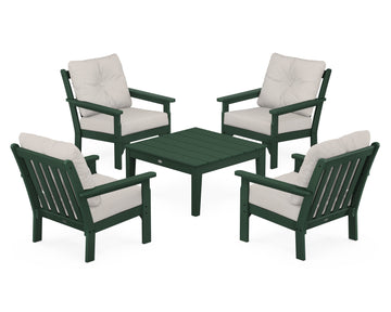 Vineyard 5-Piece Deep Seating Conversation Set