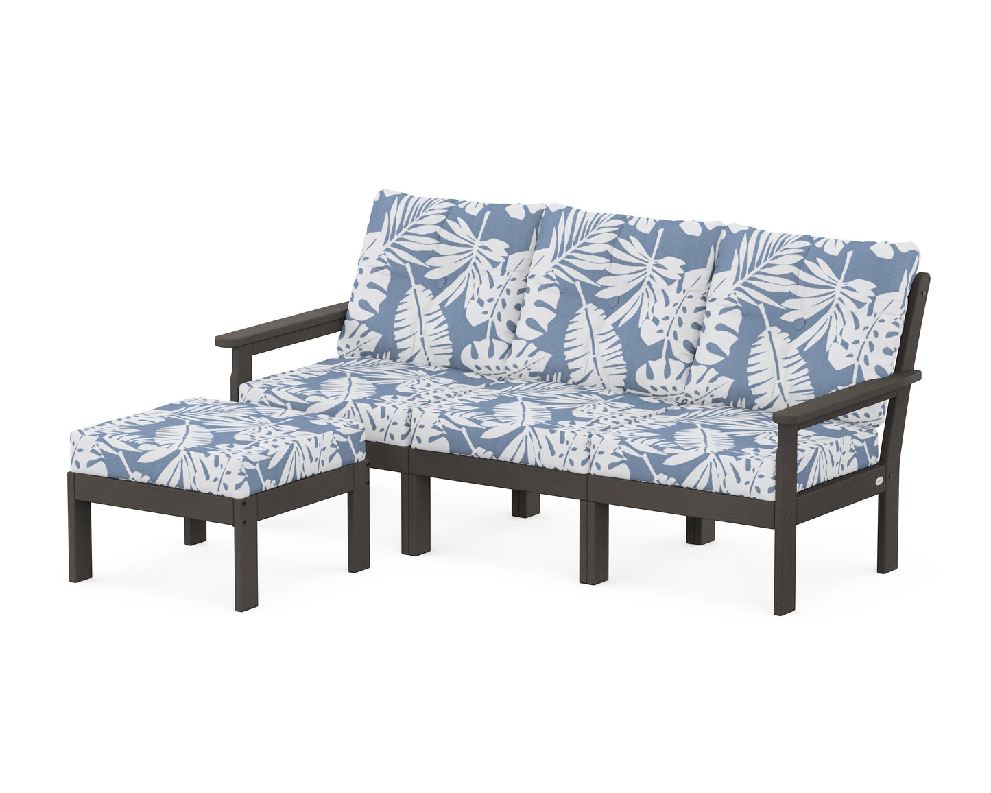 Vineyard 4-Piece Sectional with Ottoman