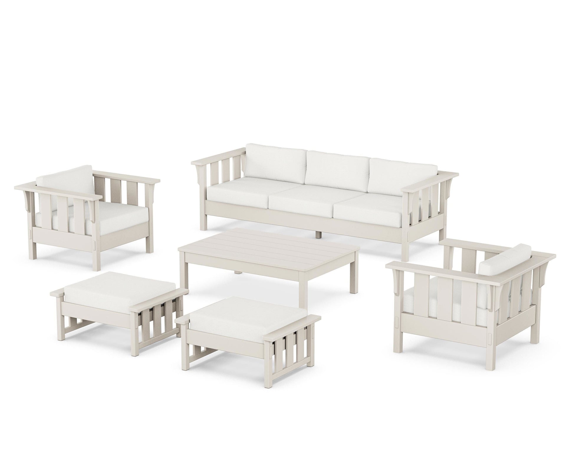 Acadia 6-Piece Lounge Sofa Set