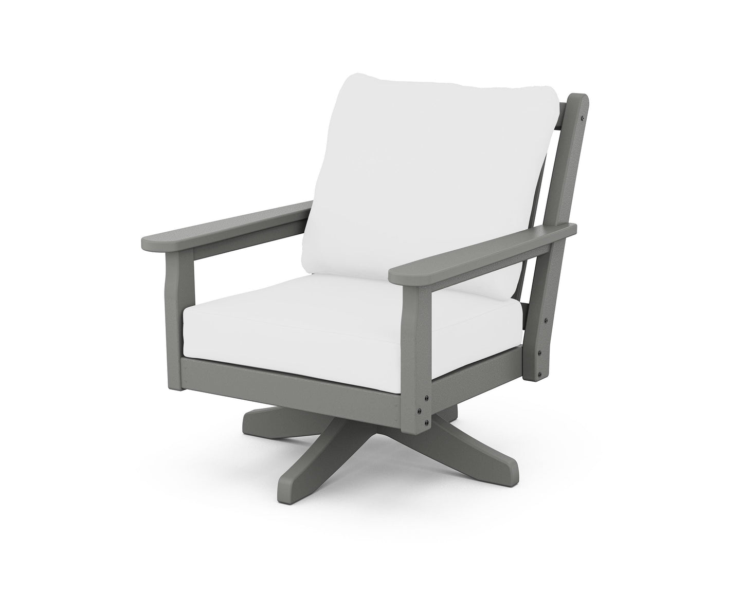 Chippendale Deep Seating Swivel Chair