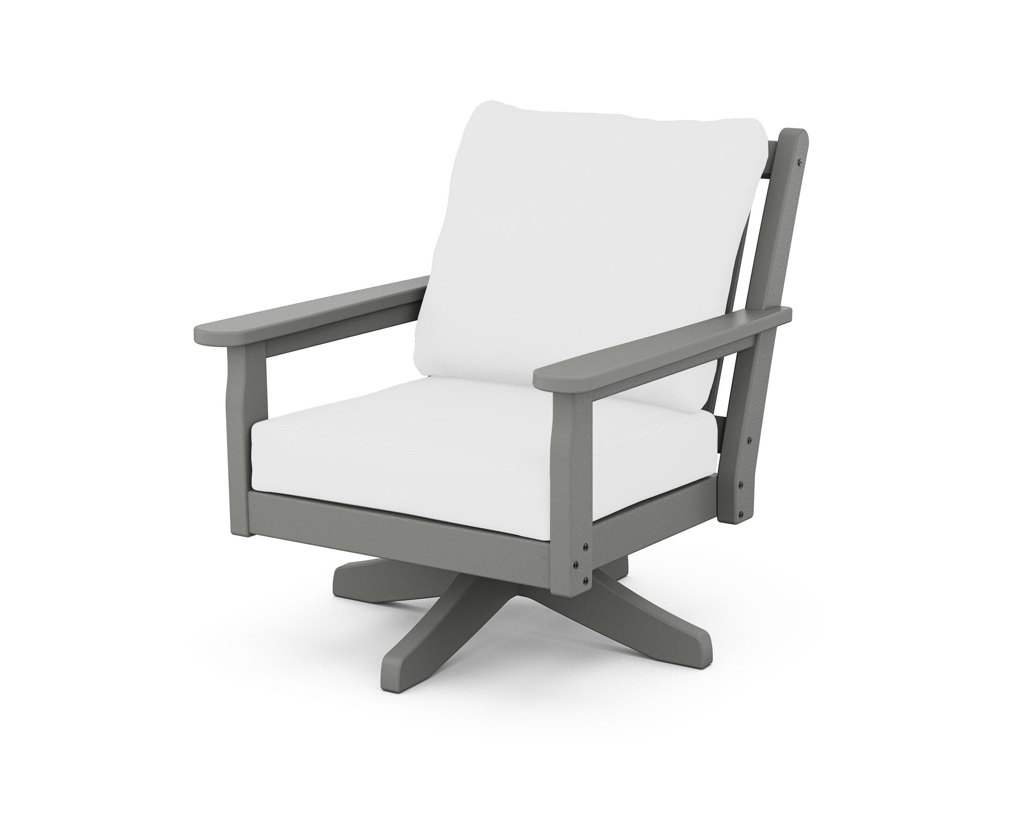 Chippendale Deep Seating Swivel Chair