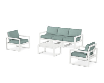 EDGE Sectional 4-Piece Deep Seating Set with Sofa