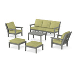 Chippendale 6-Piece Lounge Sofa Set