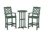 Chinoiserie 3-Piece Farmhouse Bar Set