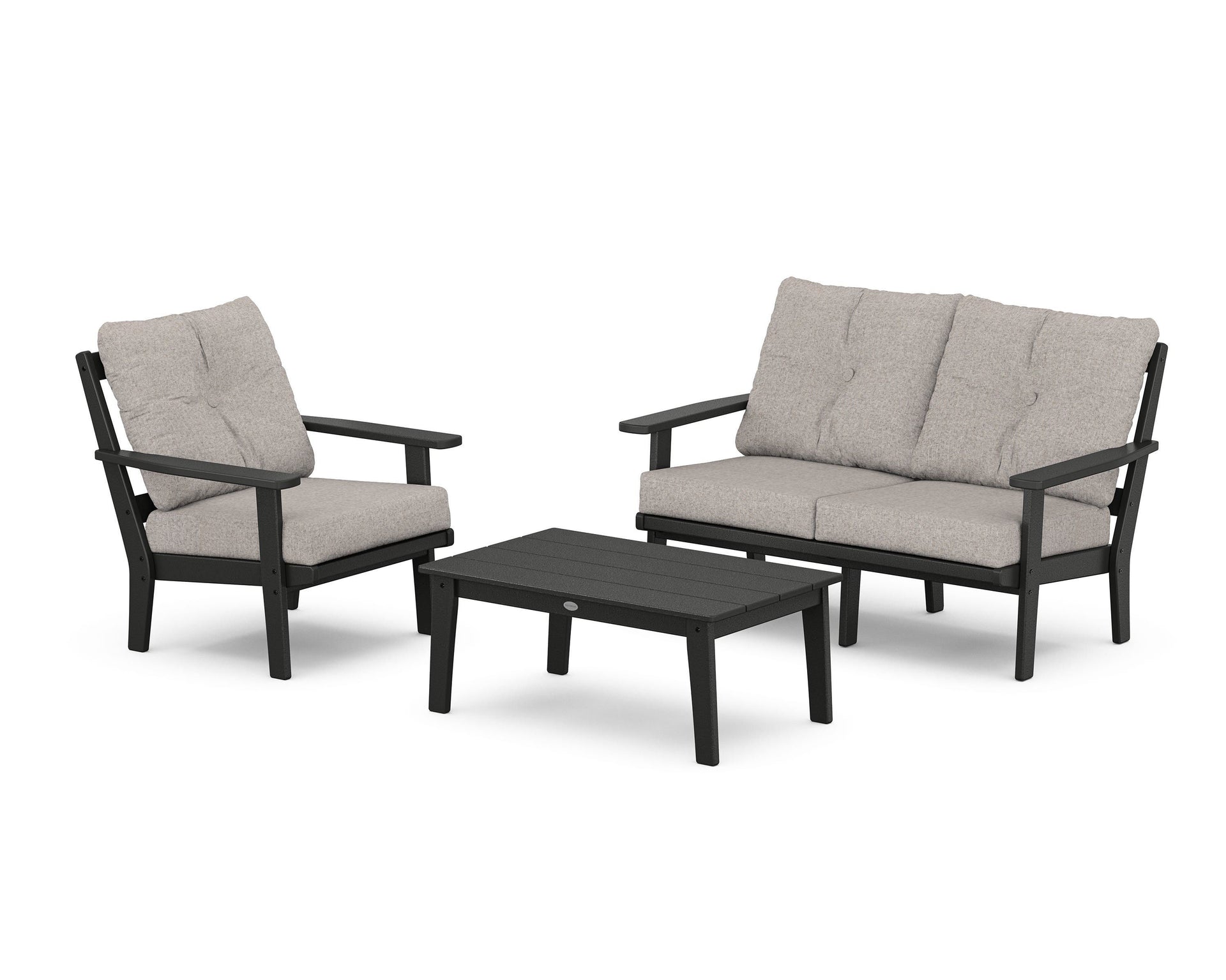 Oxford 3-Piece Deep Seating Set with Loveseat